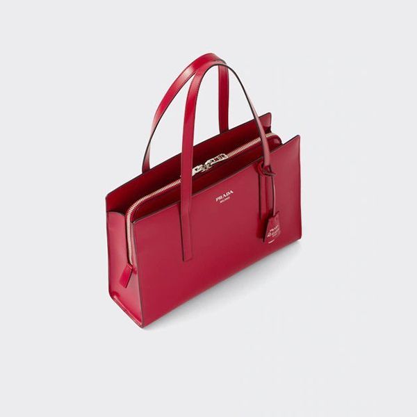 国内完売!プラダ新作 コピー★ミディアムブラッシュドレザーハンドバッグ 1BA350ZO6F02SBVOOO